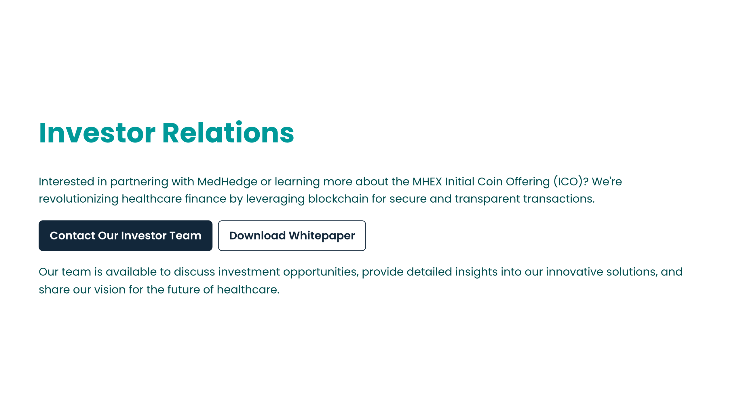 001.9.1 Get in Touch Investor Relations