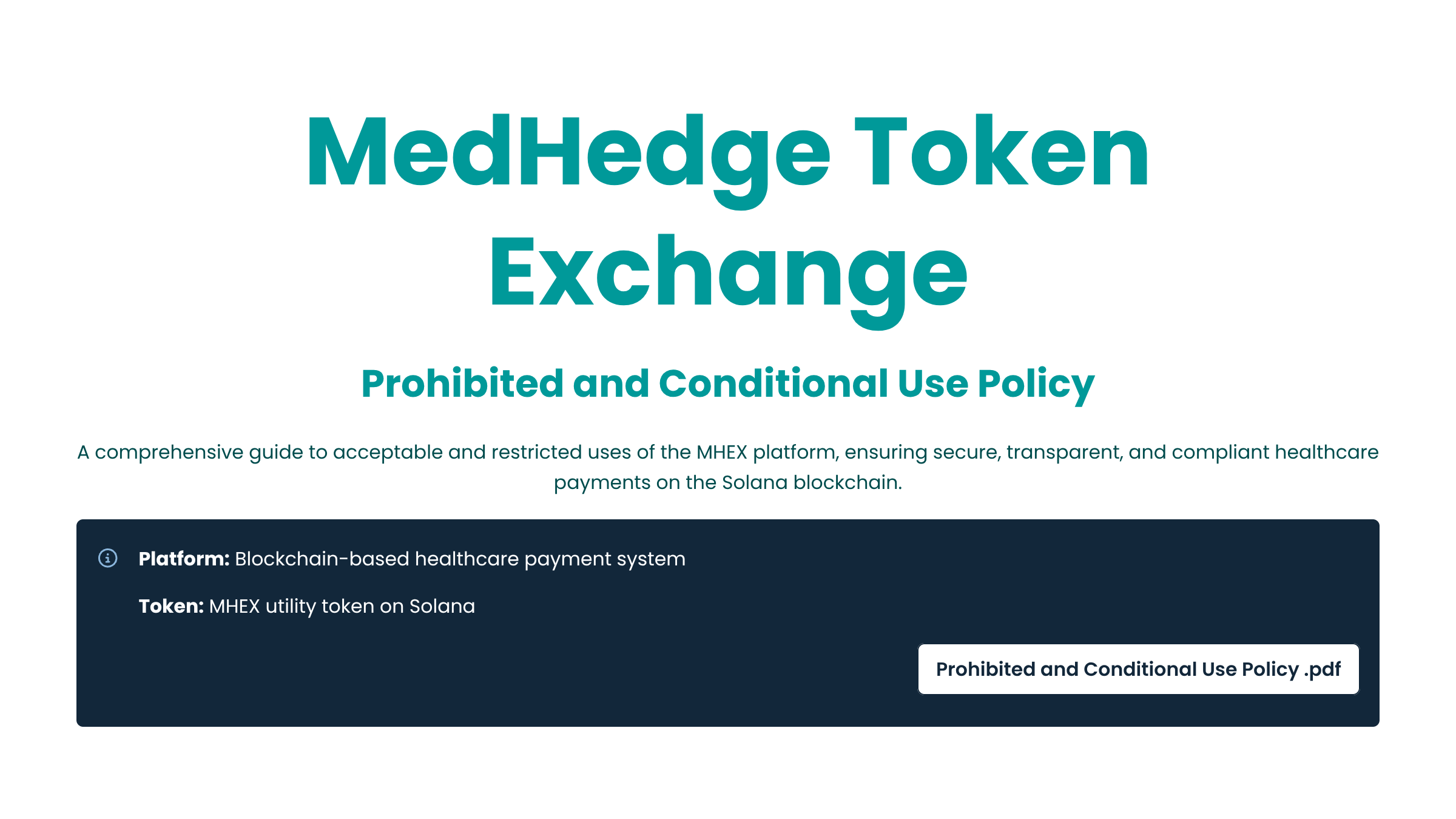 004.6.1.4.2 Prohibited and Conditional Use Policy