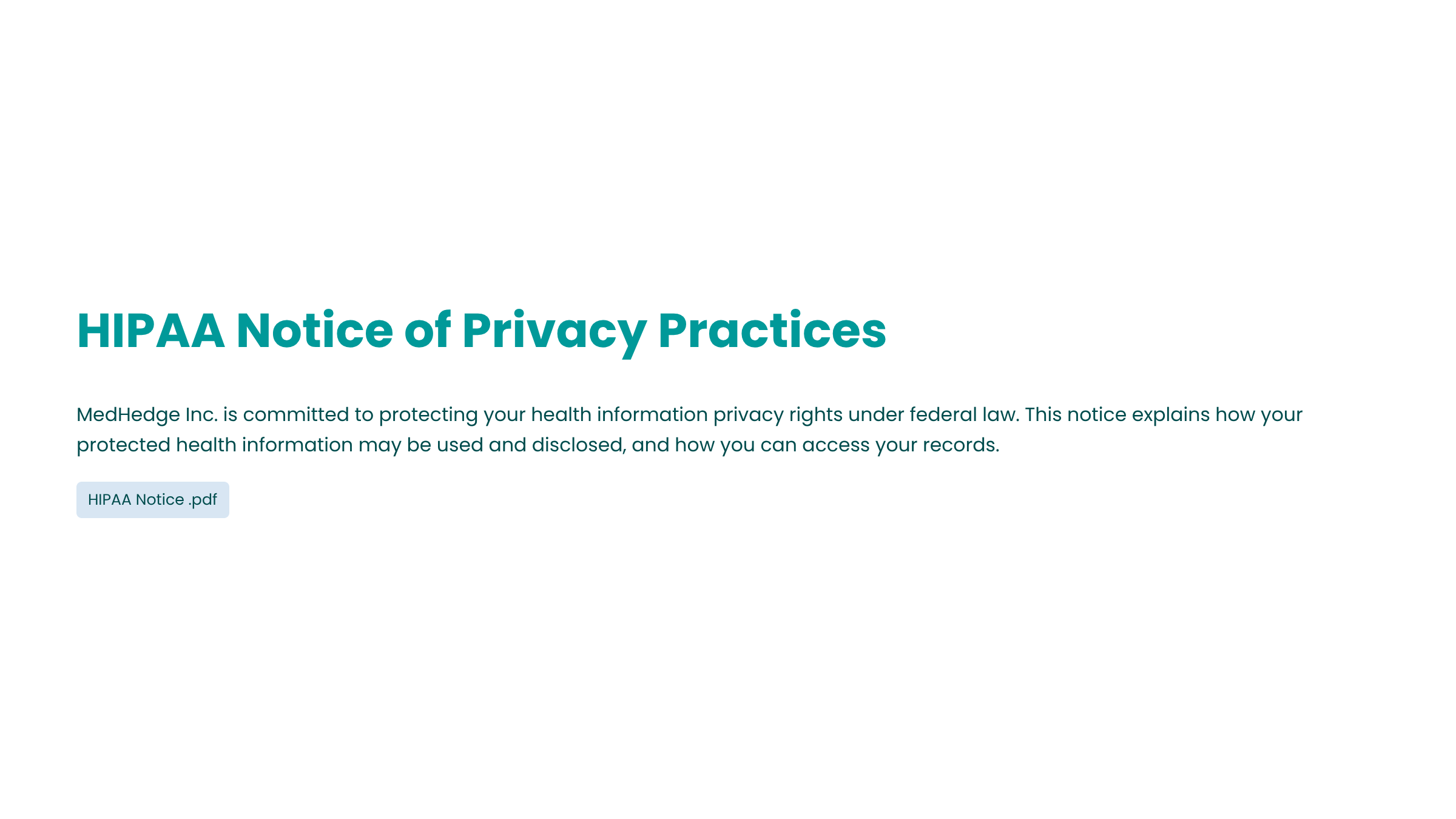 HIPAA 004.6.1.12